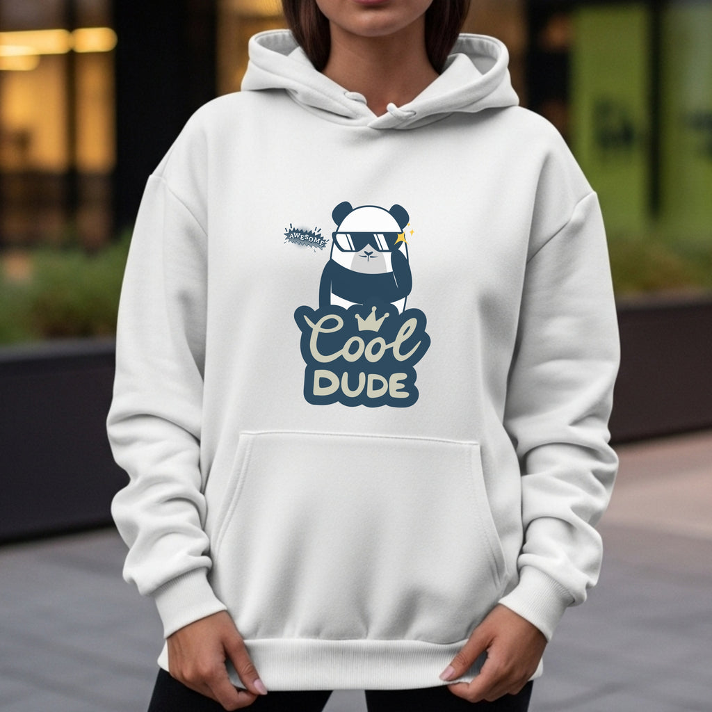 Cool Dude Awesome - Minimalist Cartoon Character Confidence Swagger Statement Artwork