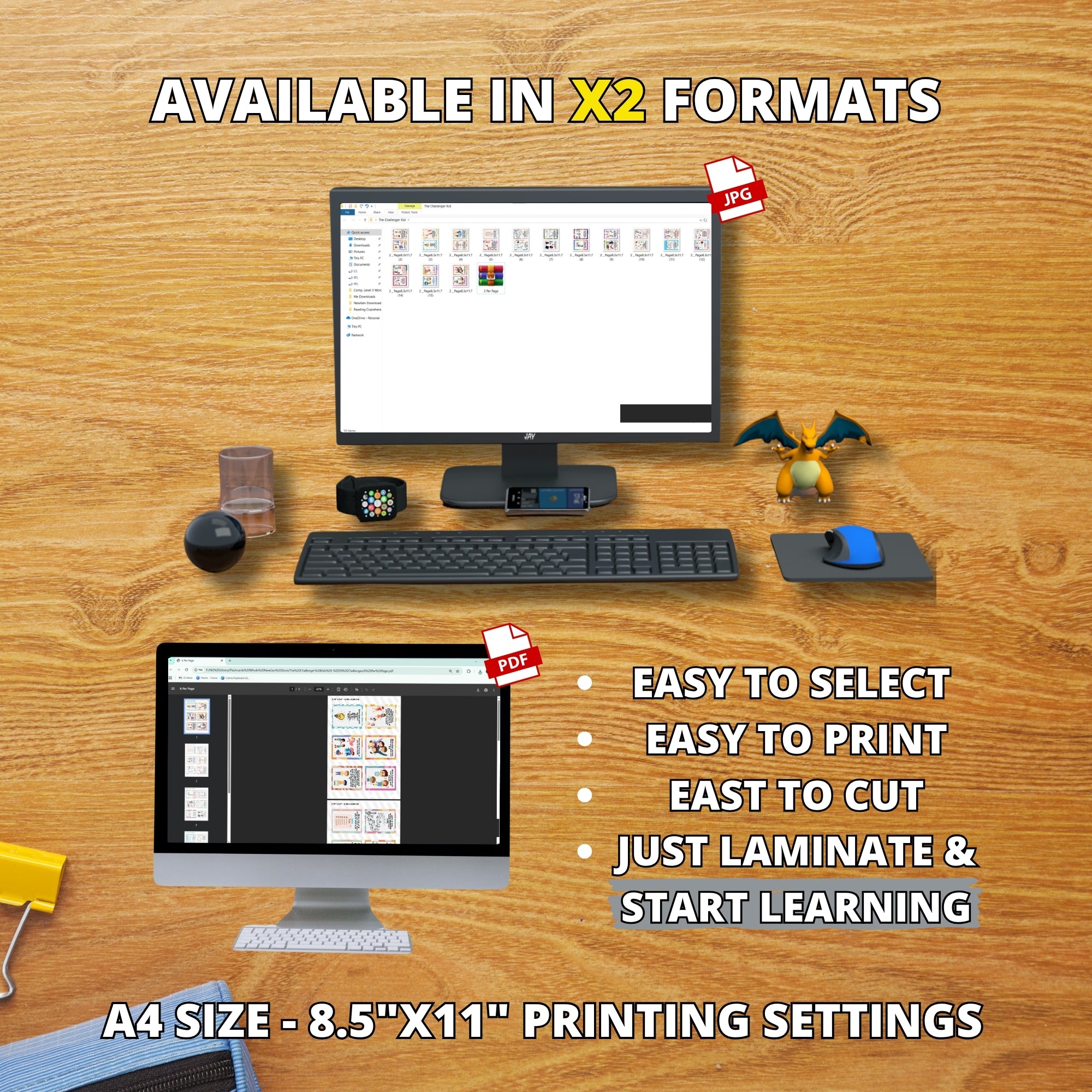 The Challenger Kids Flashcards