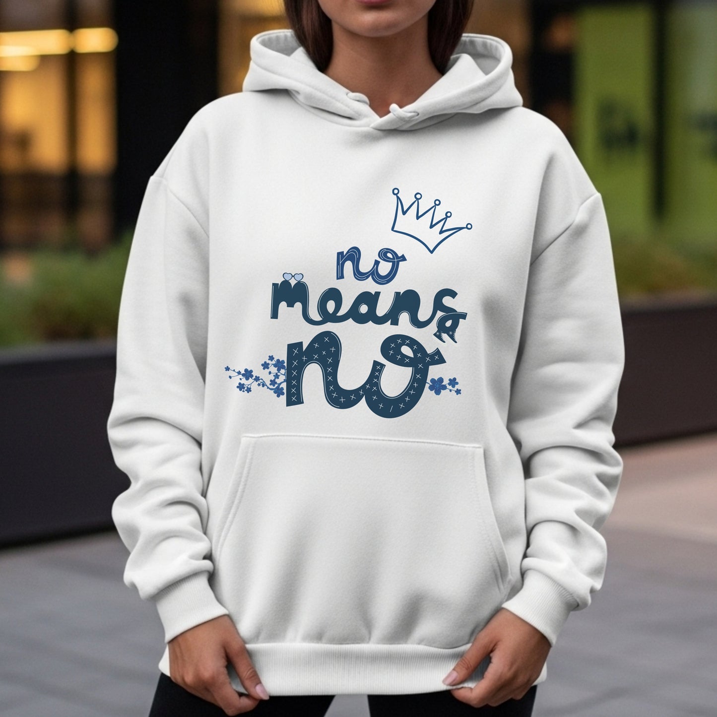 No Means No - Crown Boundary Empowerment Consent Statement Artwork