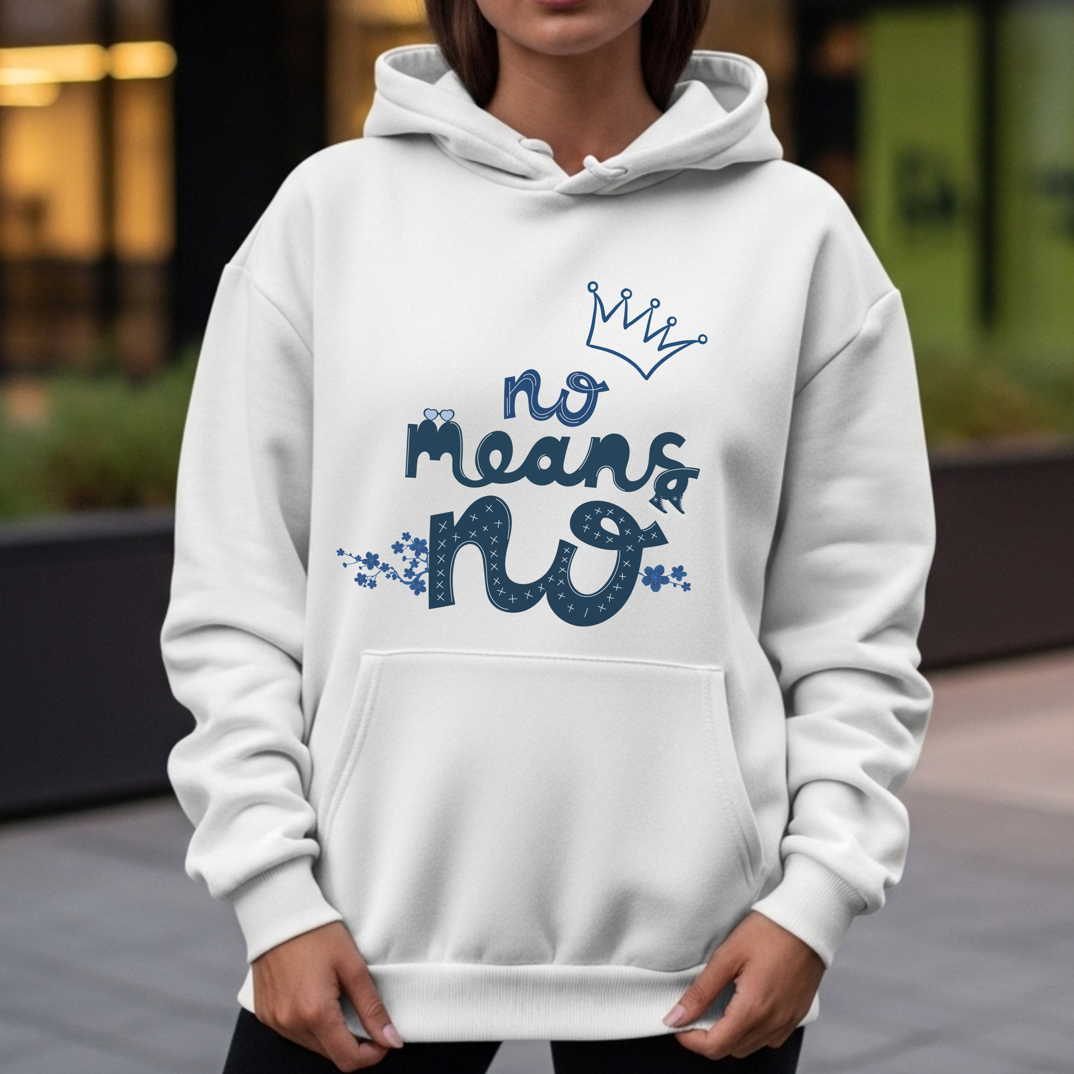 No Means No - Crown Boundary Empowerment Consent Statement Artwork