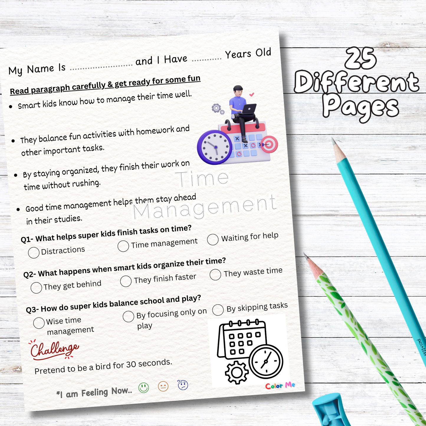 Super Smart Kids Sheets