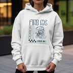 Find Me In Silence Of Your Soul - Gothic Mystical Self-Discovery Statement Artwork