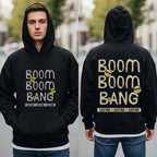 Boom Boom Bang - Funny Attitude Cool Emoji Statement Artwork