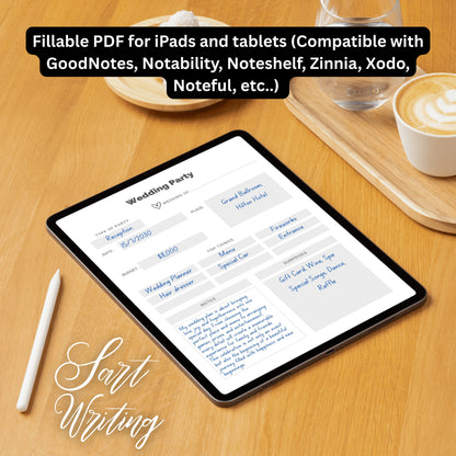 Wedding Party Planner