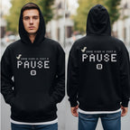 Game Over Is Just A Pause - Retro Gaming Motivational Statement Artwork