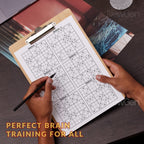 +1000 Senior Sudoku Pro Pack Bundle - 3 Levels