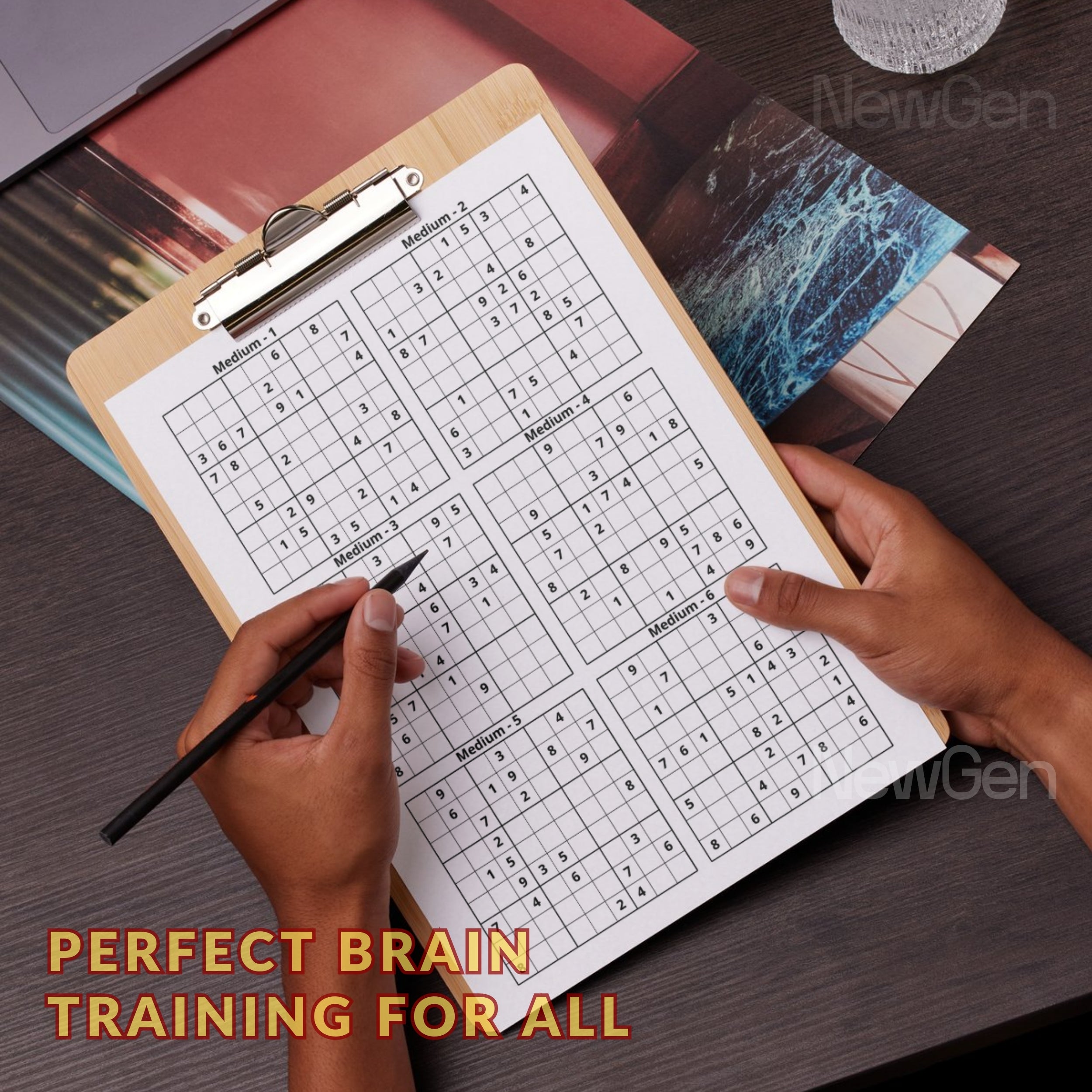 +1000 Senior Sudoku Pro Pack Bundle - 3 Levels