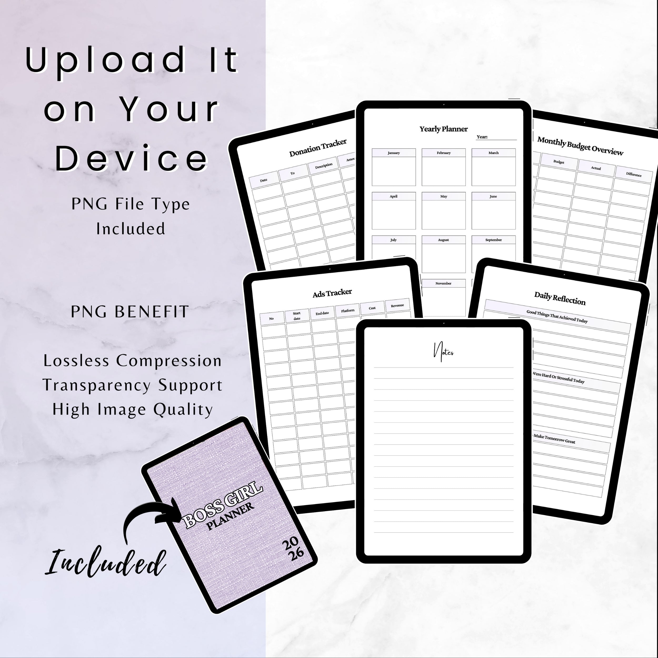 Boss Girl Planner Bundle 2026