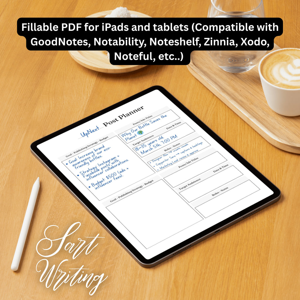 Post Publishing Planner