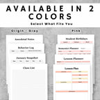 The Teacher Planner Bundle x2 Colors