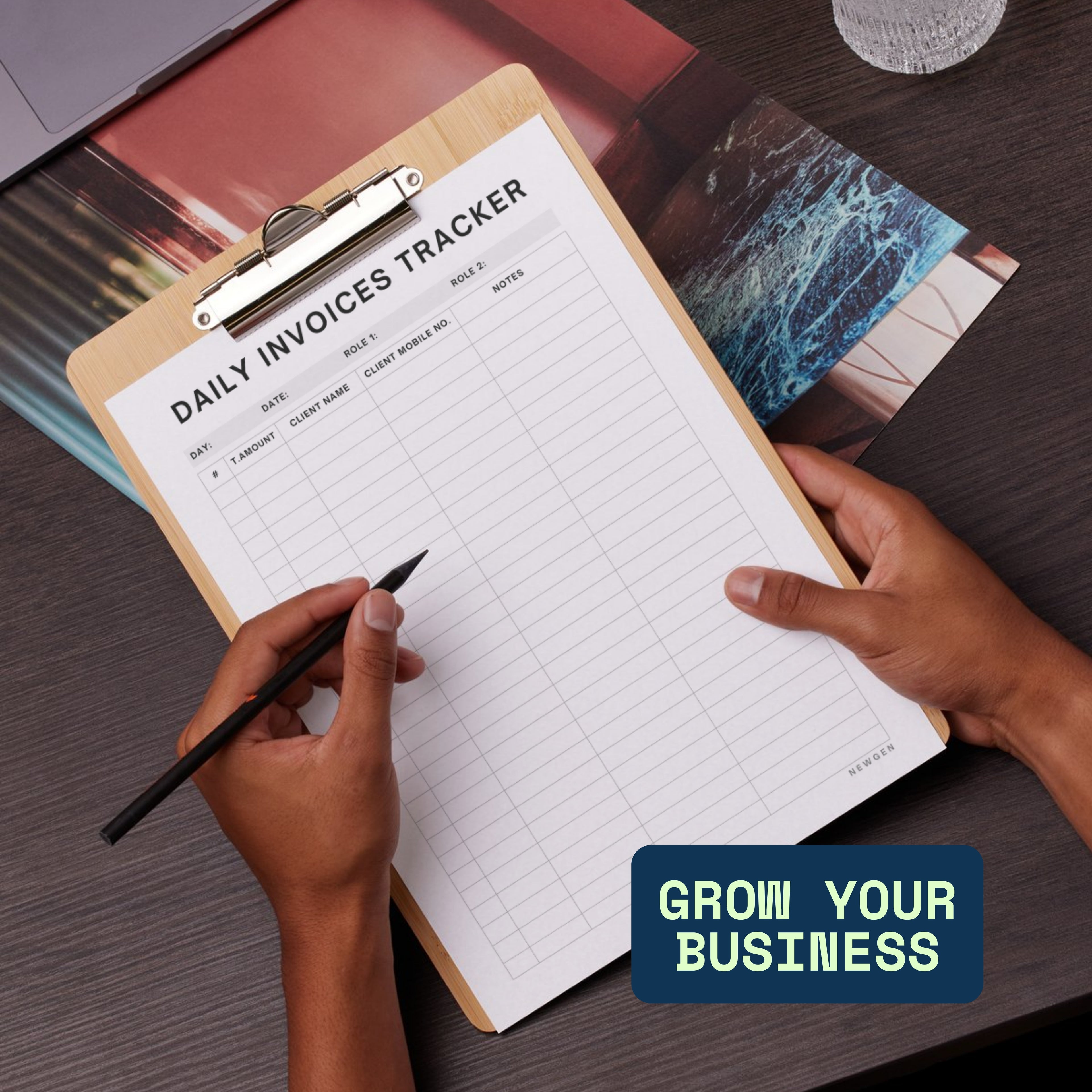 Daily Invoices Tracker PDF