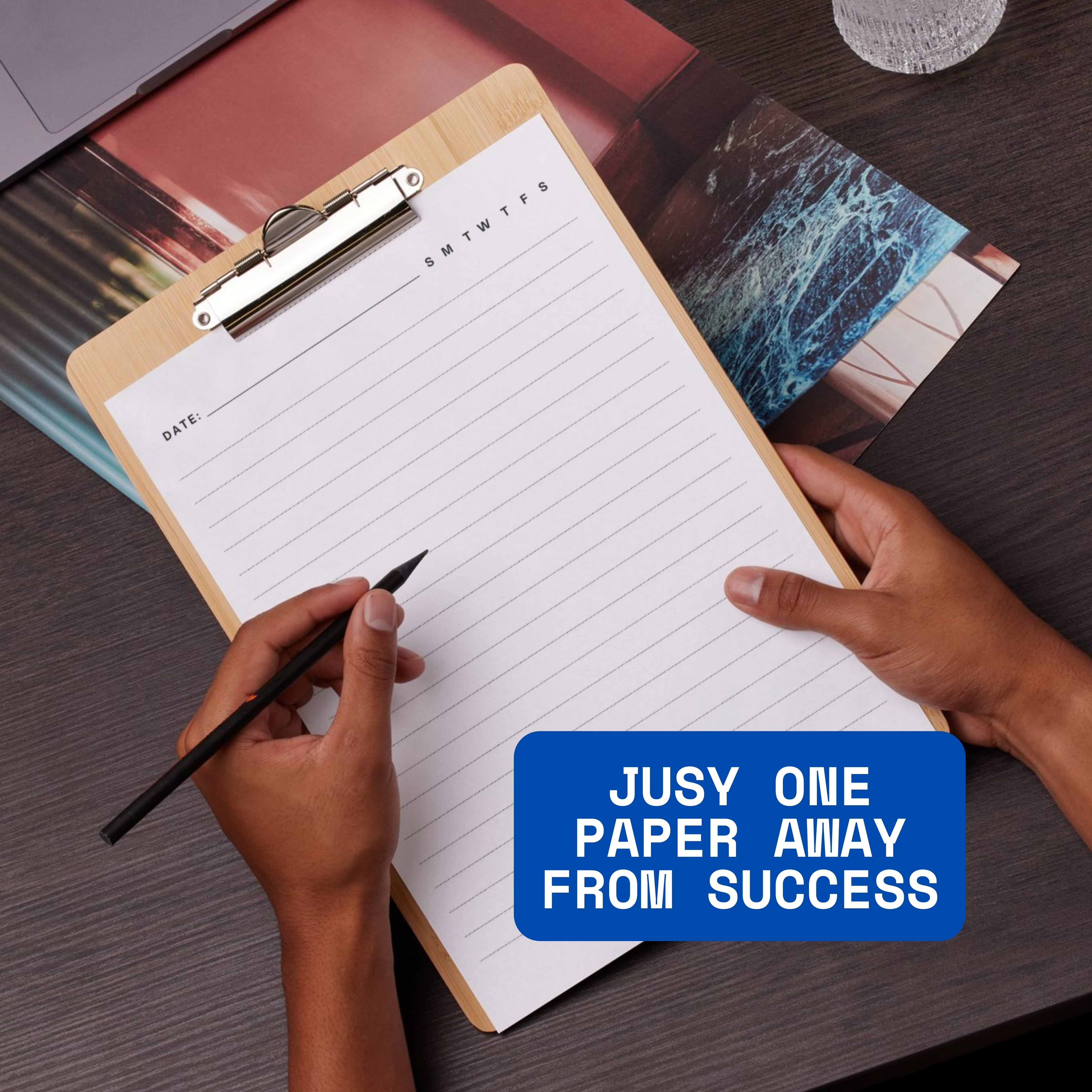 Lined White Daily Note Paper PDF