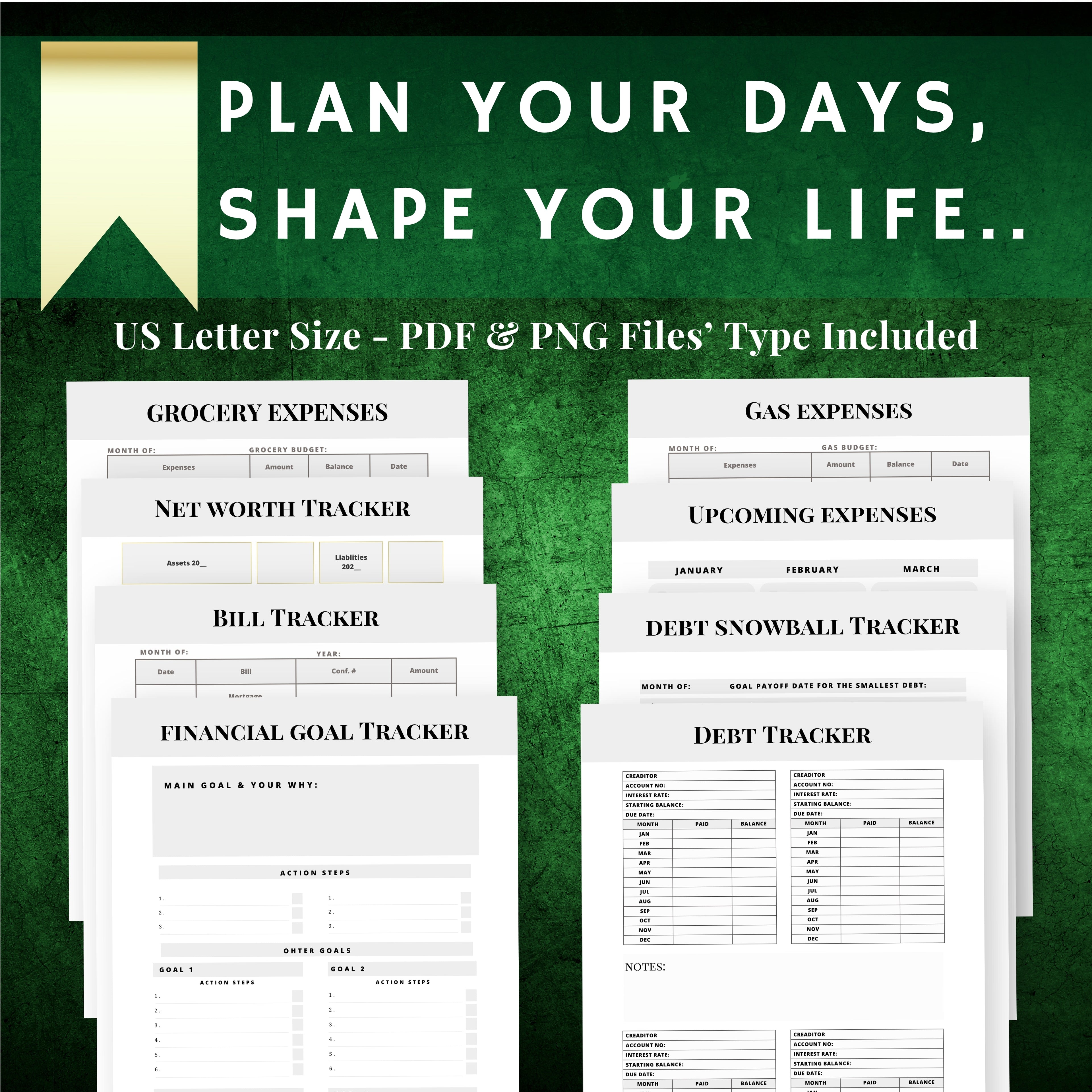 Whole Life Planner Bundle