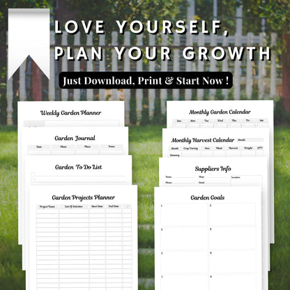 Home Garden Planner Bundle