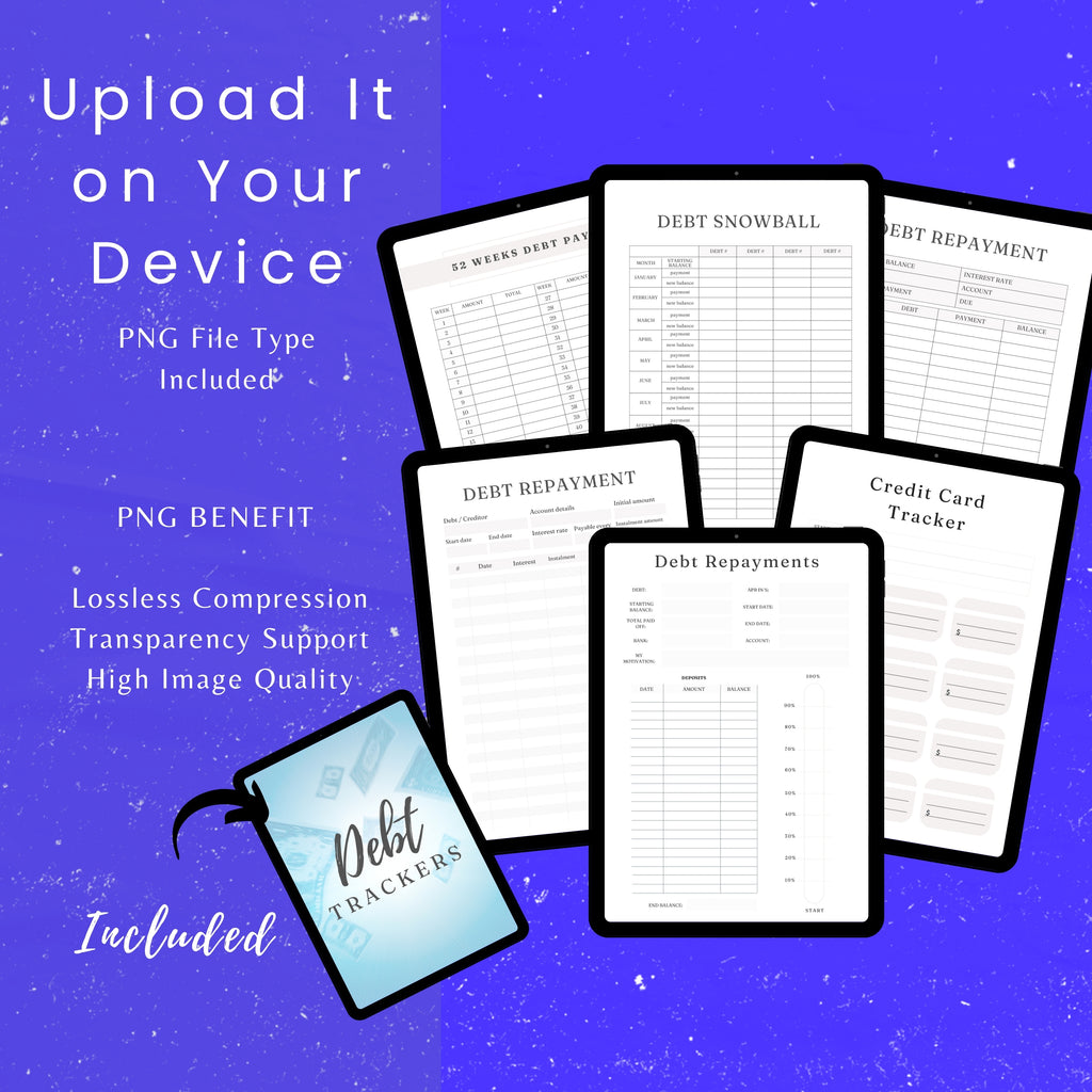 Debt & Credit Trackers Collection