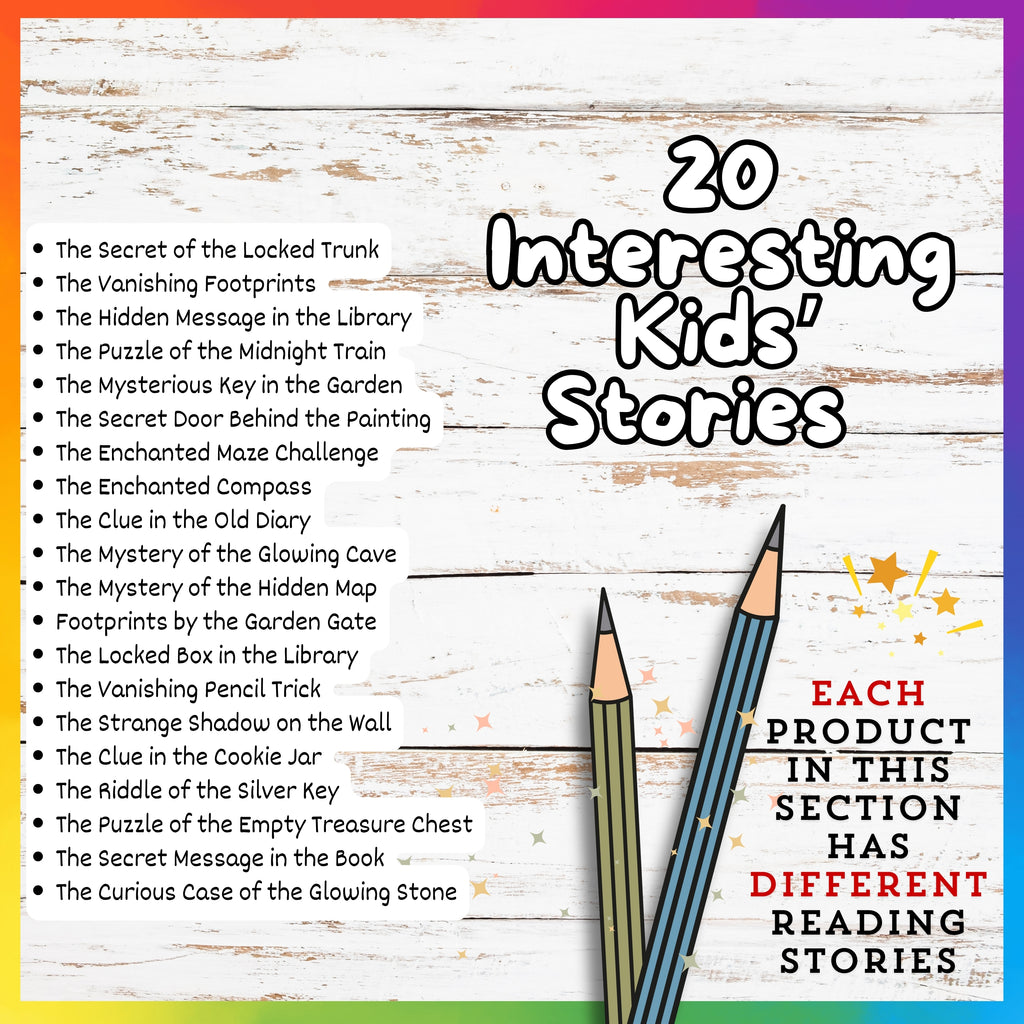 Mystery Reading Stories