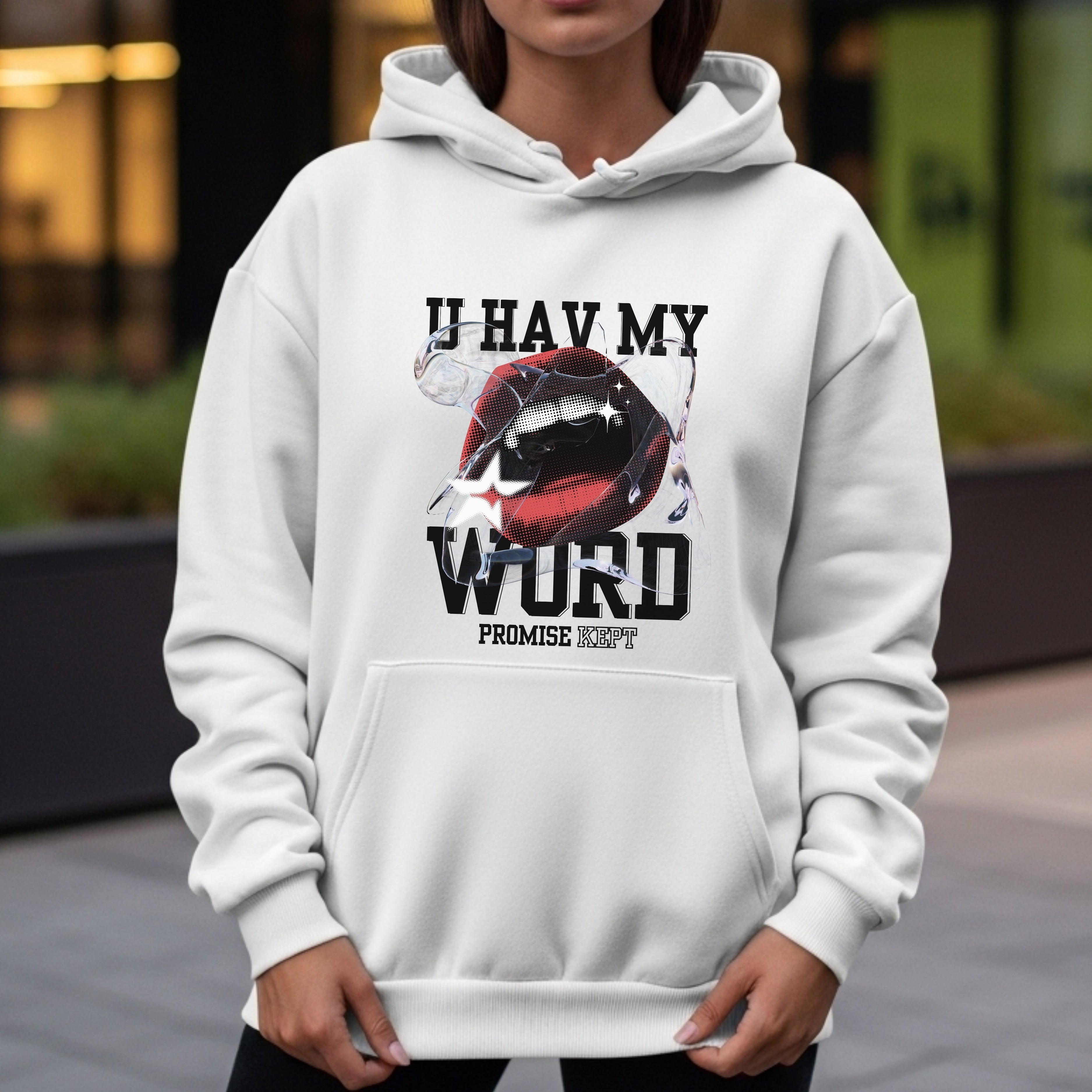 U Hav My Word Promise Kept - Astronaut Integrity Commitment Trust Statement Artwork