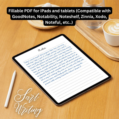 Notes Lined Paper Sheet