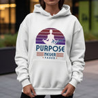 Awesome Purpose Never Fades - Meditation Retro Mindfulness Wellness StatementArtwork