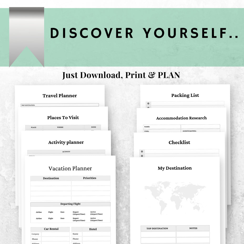 2026 Travel Planner Bundle