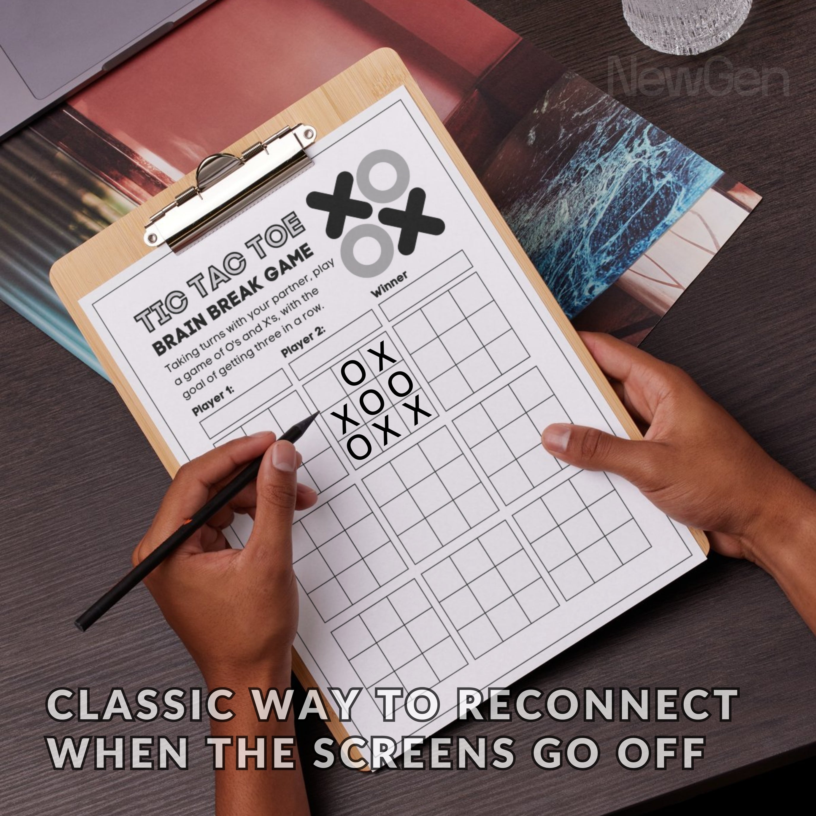 Printable Tic Tac Toe Forms x7