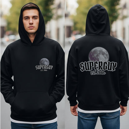 Superguy Est. 2000+ - Moon Vintage Statement Artwork