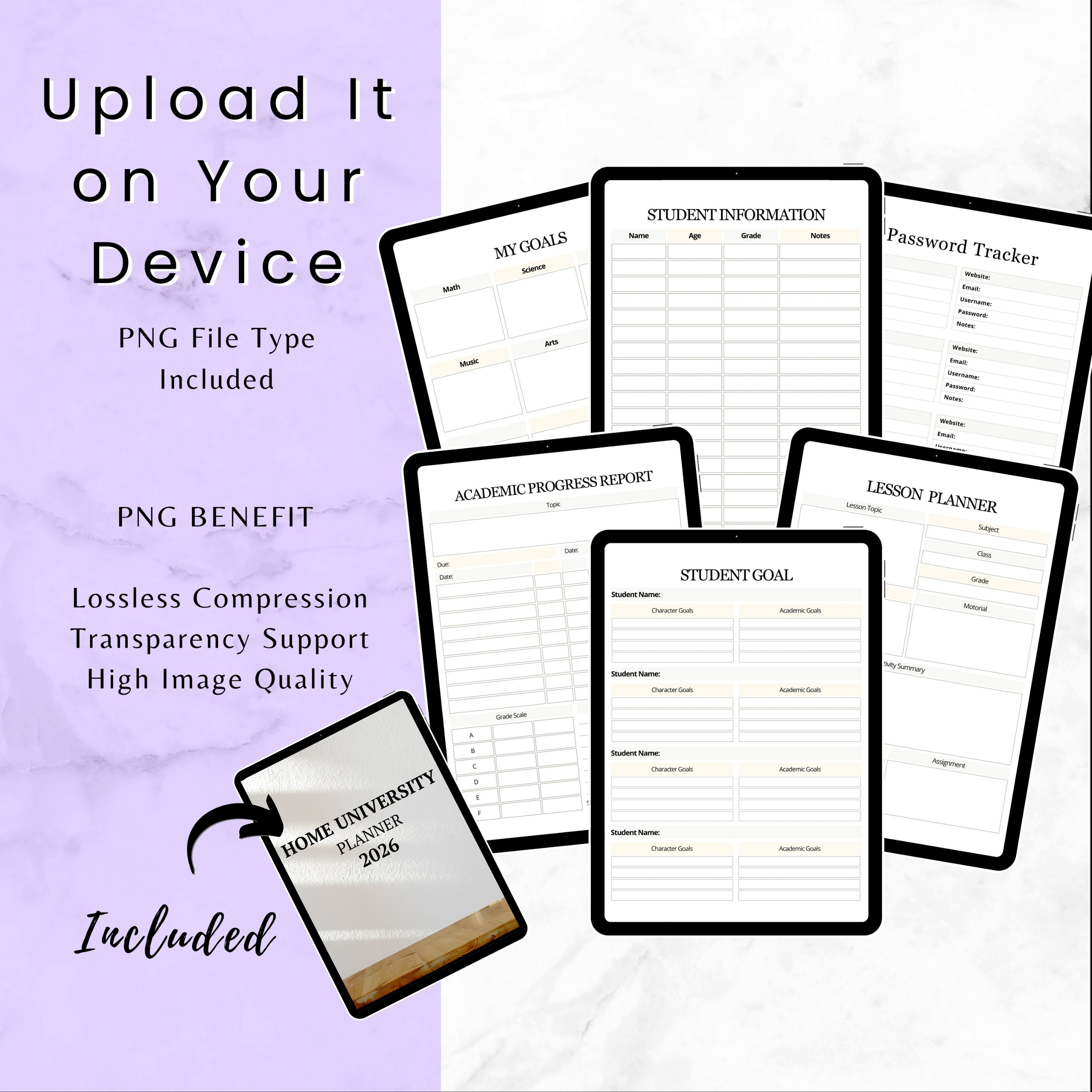 2026 Home Collegian Planner Bundle