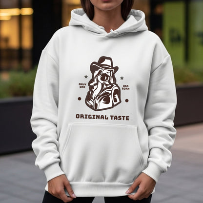 Original Taste - Vintage Western Cowboy Dog Authentic American Statement Artwork