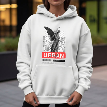 Urban Lifestyle Breath City - Angel Statue Street Culture Contemporary Statement Artwork