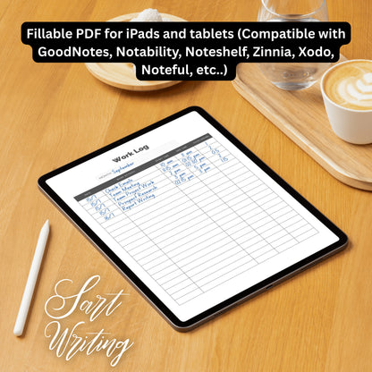 Work TIme Log Planner