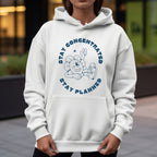 Stay Concentrated Stay Planned - Cartoon Focus Productivity Organization Statement Artwork