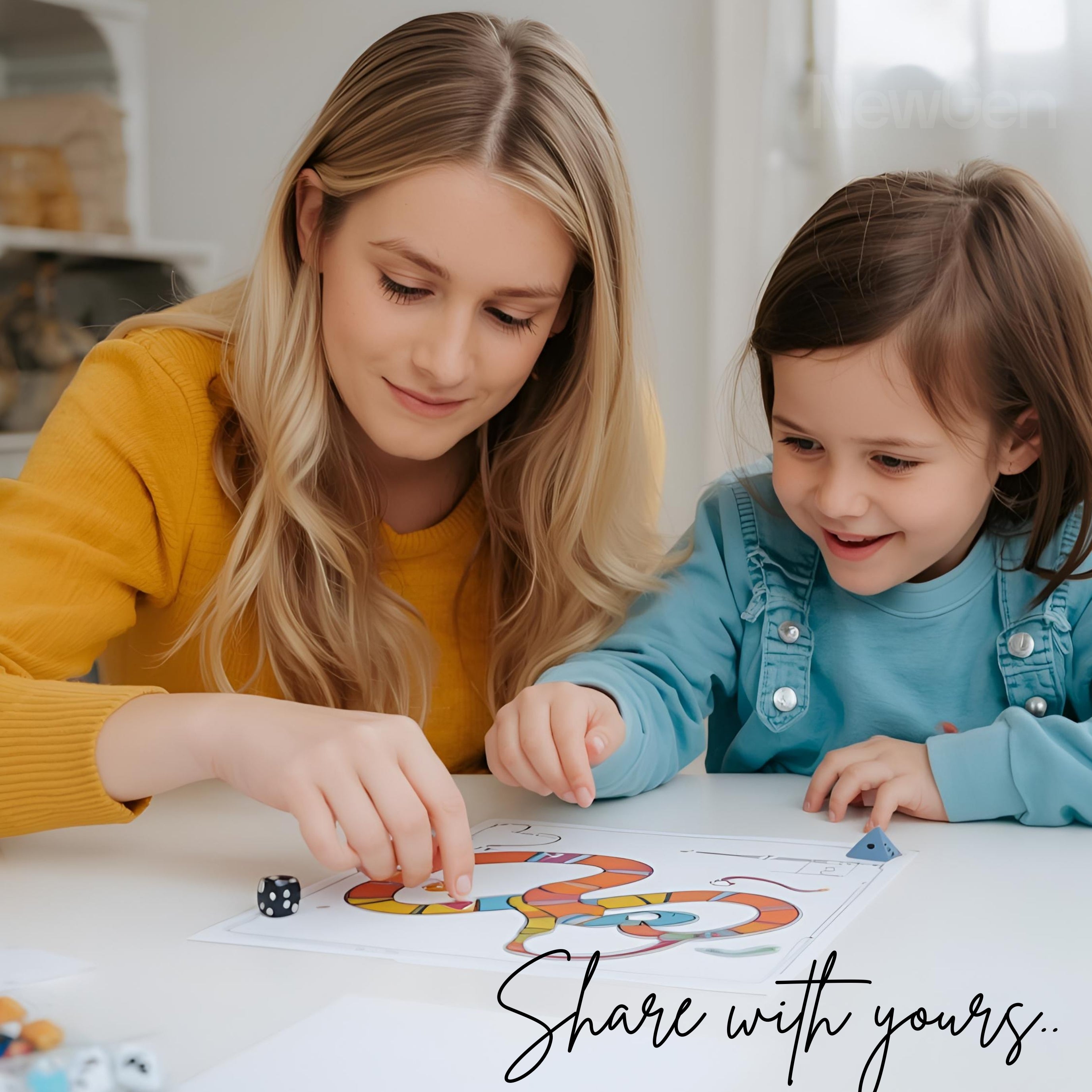 7 Roll A Die Race Paper Games