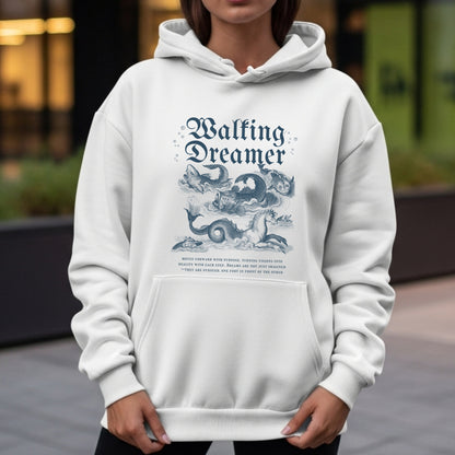 Walking Dreamer - Medieval Gothic Ocean Dreams Action Statement Artwork