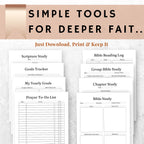 Prayer Planner & Journal Bundle