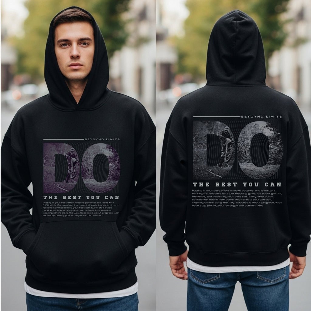 Do The Best You Can - Beyond Limits Motivational Philosophy Statement Artwork