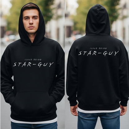 I Love Being Star Guy - Minimalist Confidence Statement Artwork
