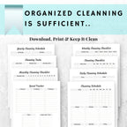 Cleanning Planner Bundle