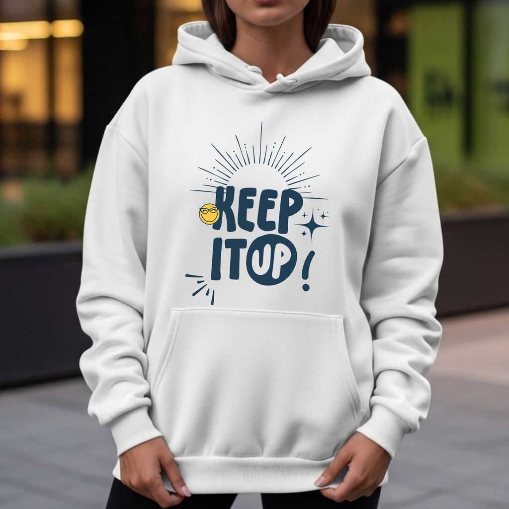 Keep It UP - Sunshine Positivity Optimism Motivational Statement Artwork