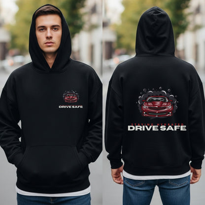 Staying Hydrated Drive Safe - Car Enthusiast Safety Statement Artwork