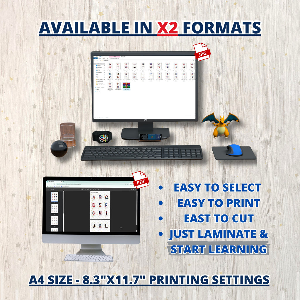 Alphabet Letters Flashcards