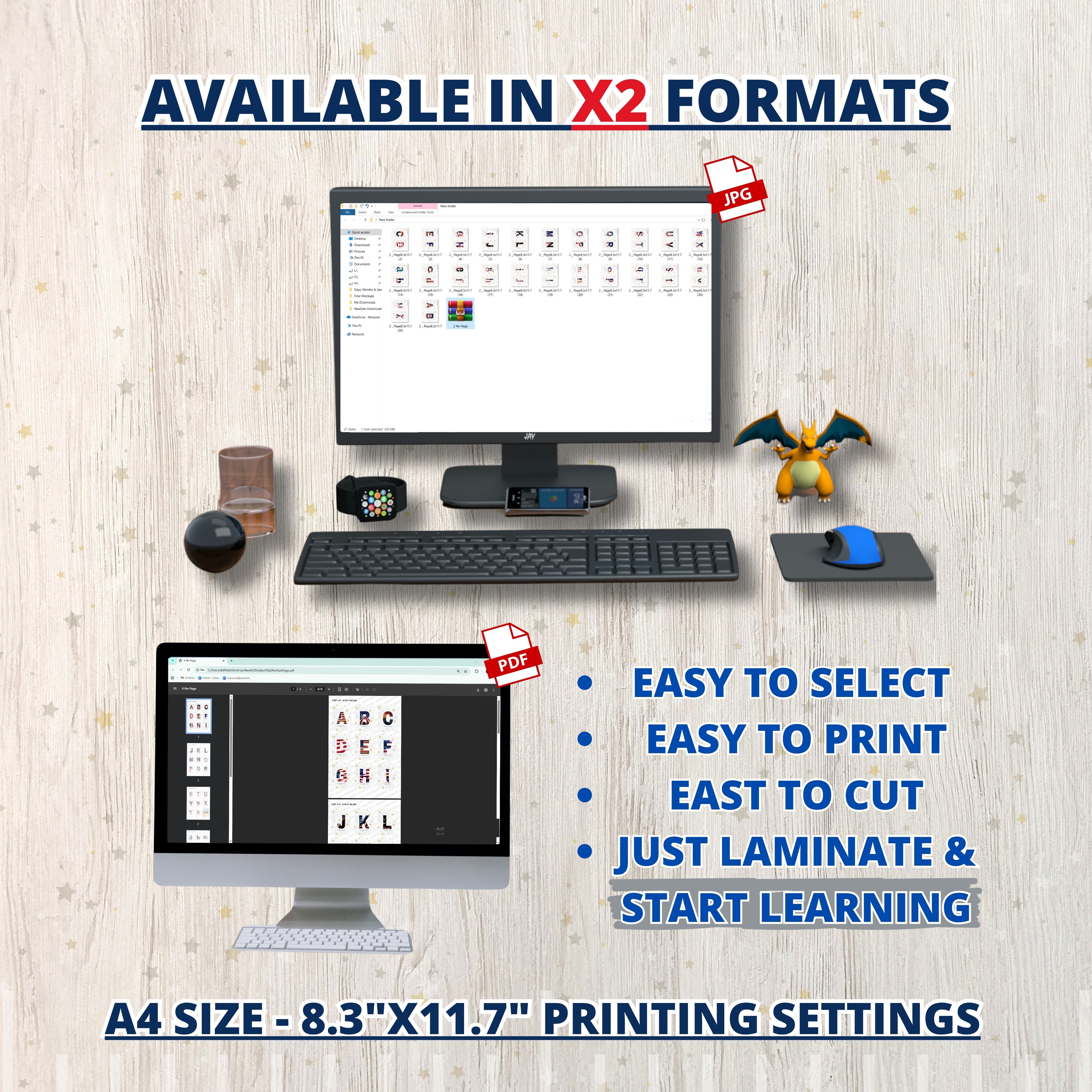 Alphabet Letters Flashcards