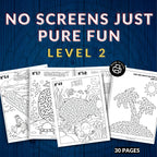 80 Mazes Fun Activity Sheets For Kids & Adults - 3 Levels