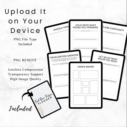 Find Your Passion Planner & Journal