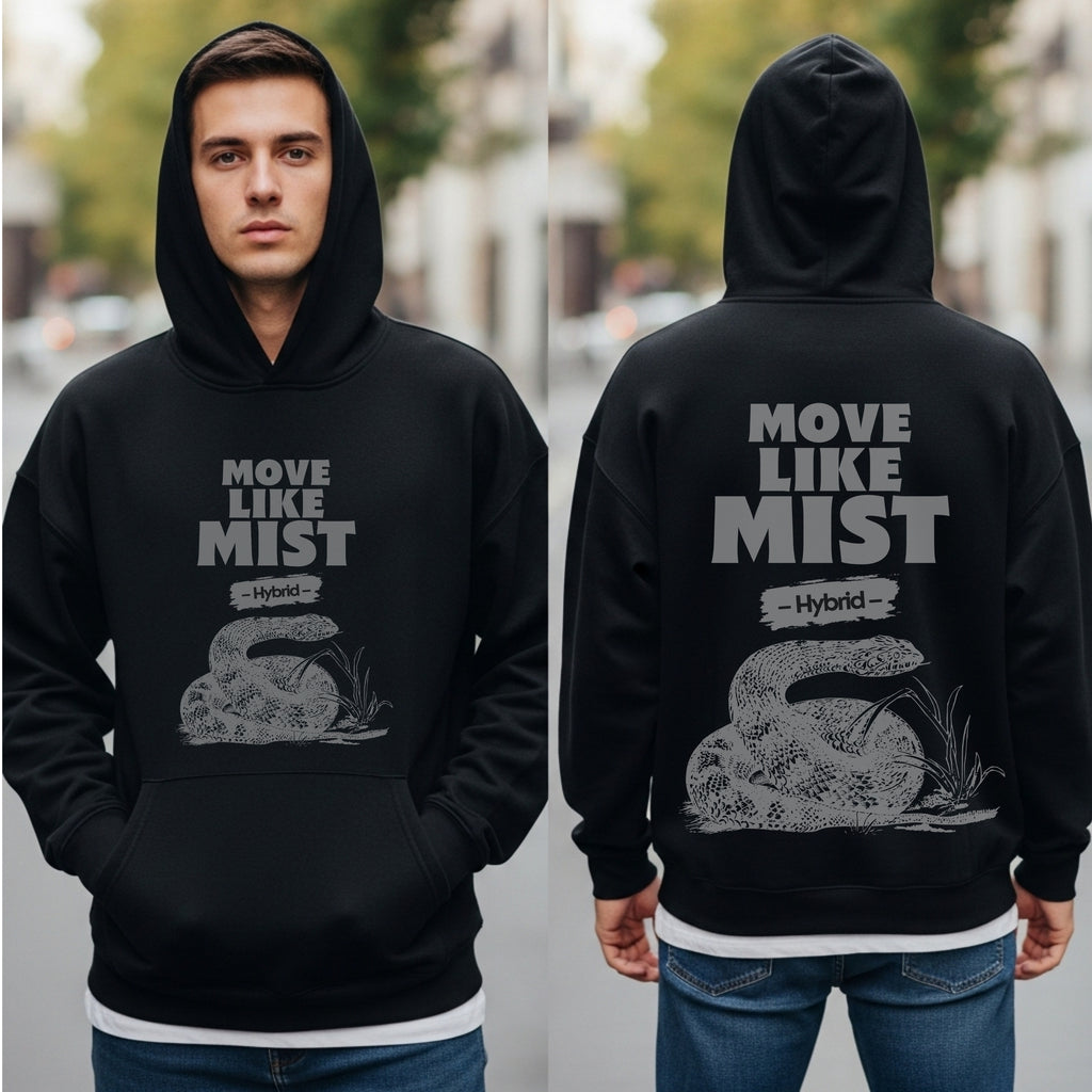 Move Like Mist - Hybrid Snake Fluid Movement Stealth Philosophy Statement Artwork