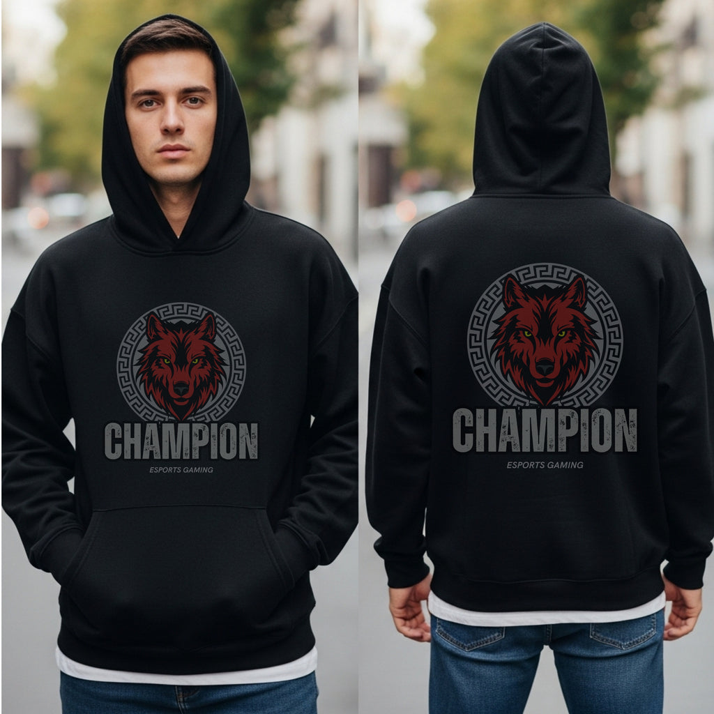 Champion Esports Gaming - Wolf Team Pride Statement Artwork