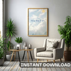 Always Thanks to God - Heavenly Gratitude Wall Art