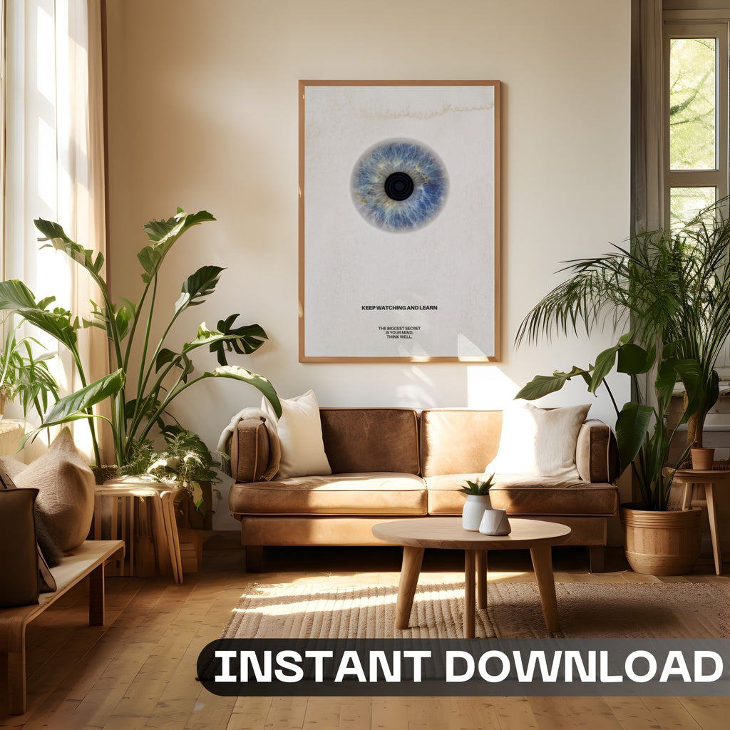 Visionary Mind - Keep Watching and Learn Wall Art