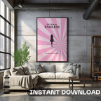 Potential Endless - Retro Empowerment Wall Art