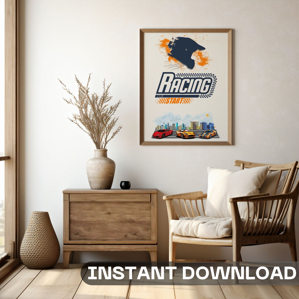 Racing Starts - High-Speed Motorsport Wall Art