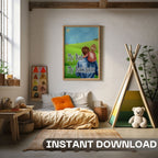 My Dad, My Backbone - Father-Daughter Bond Wall Art